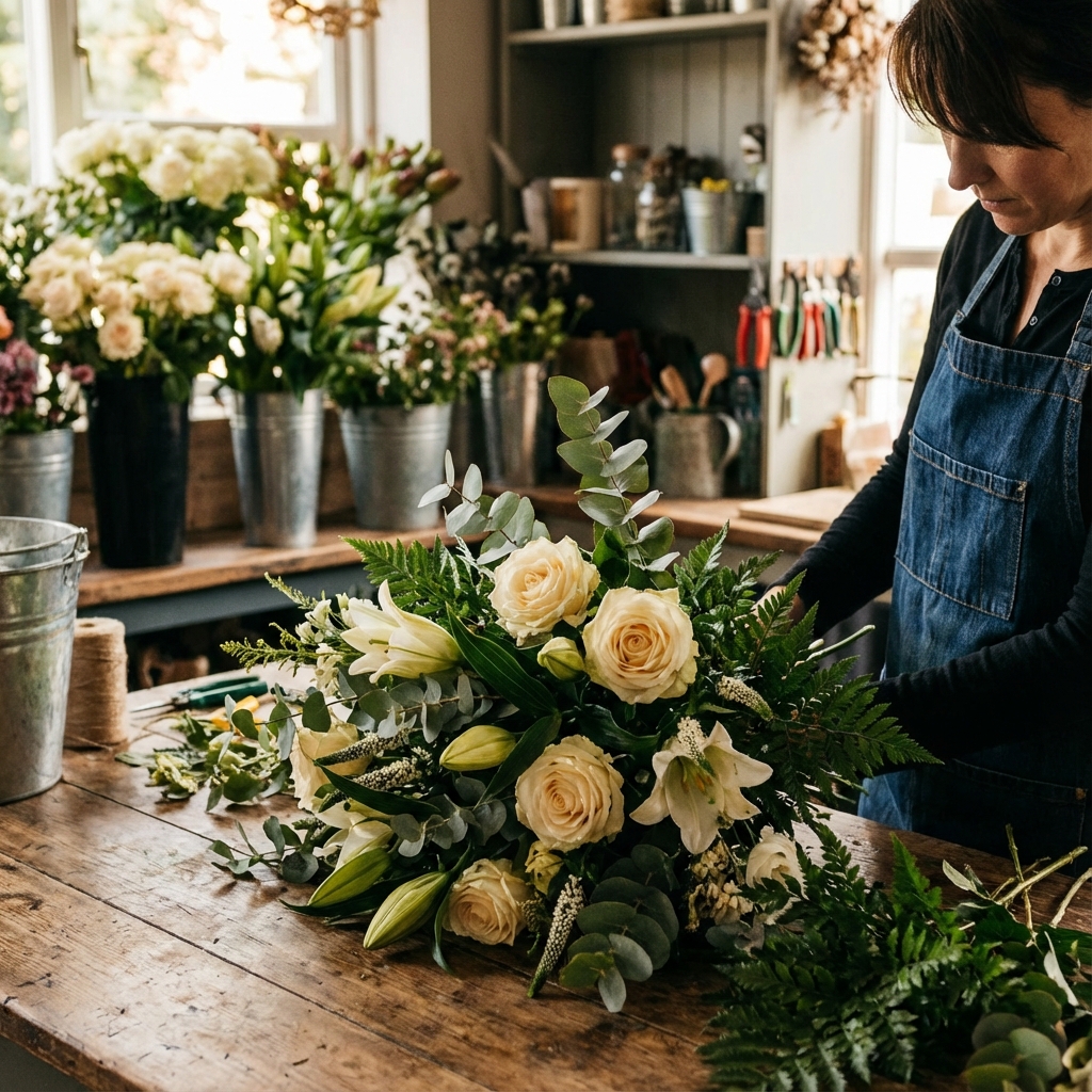 Beautiful flower arrangements in Newport Beach